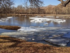 Монгол орны ихэнх гол мөрний мөс хайлж, нимгэрчээ