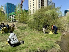 Улиастай, Сэлбэ, Дунд гол дагуух хогийг цэвэрлэлээ