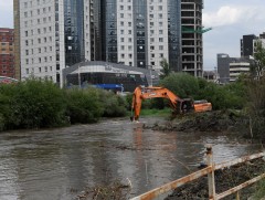 Сэлбэ, Дунд гол дагуу 37.500 шоо метр лаг, хагшаасыг цэвэрлэлээ 