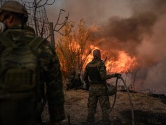 Грек улсад урьдчилсан байдлаар 25.000 гаруй акр талбай шатсан байна