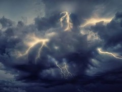 Дуу цахилгаантай аадар бороо орно