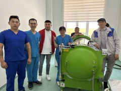 ГССҮТ “Tri-Service” эмнэлэгтэй хамтран өндөр даралтат хүчилтөрөгчийн эмчилгээг нэвтрүүлэх сургалт ..