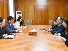 УИХ: Монгол дахь НҮБ-ын Хүн амын сангийн тэргүүн, Др.Халид Шарифиг хүлээн авч уулзлаа