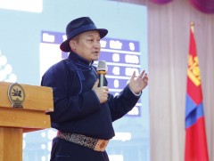 УИХ-ын дарга Д.Амарбаясгалан Цогт сумын Баянтоорой тосгон, Алтай суманд ажиллалаа