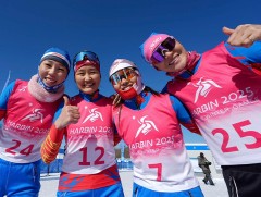 “Харбин-2025”: Гүйлтийн цанын төрөлд Монголын дөрвөн тамирчин уралдлаа