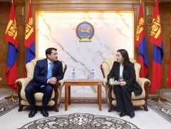 УИХ-ын дэд дарга Х.Булгантуяа Элчин сайд Фарход Арзиевийг хүлээн авч уулзлаа