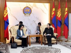 УИХ: БНХАУ-аас Монгол Улсад суугаа Онц бөгөөд Бүрэн эрхт Элчин сайдыг хүлээн авч уулзлаа