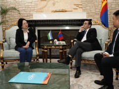 Байгаль орчин, уур амьсгалын өөрчлөлтийн сайд С.Одонтуяа Узбекистан улсад ажиллаж байна