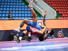 “Улаанбаатар опен” олон улсын тэмцээн сонгомол бөхийн барилдаанаар эхэллээ