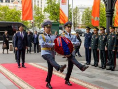 Монгол Улсын Ерөнхийлөгч У.Хүрэлсүх ОХУ-д суралцаж буй сонсогчидтой уулзав