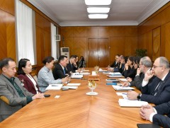 УИХ-ын гишүүн Л.Мөнхбаатар Венецийн комиссын төлөөлөгчдийг хүлээн авч уулзлаа