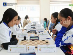 Хүүхдийн спортын зуны VIII наадмын диф даамын тэмцээн үргэлжилж байна