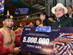  Арслан цолны хүндэтгэлд Ц.Бямба-Отгон арслан түрүүлэв