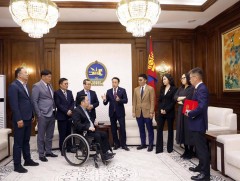 Монгол Улсын Их Хурлын тухай хуульд нэмэлт, өөрчлөлт оруулах тухай хуулийн төслийг өргөн мэдүүлэв