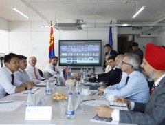 Хотын дарга Х.Нямбаатар Их Британи, Умард Ирландын Нэгдсэн Хаант улсын төлөөлөгчдийг хүлээн авч уу..