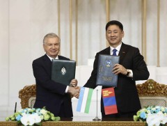 Монгол, Узбекистан Улс харилцааны түвшнийг ахиулж, “Иж бүрэн түншлэл”-д хүргэлээ