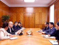 Төсвийн байнгын хорооны дарга Ц.Даваасүрэн ОУВС-ийн ажлын хэсгийг хүлээн авч уулзлаа