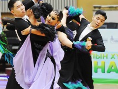 Монголын хүүхдийн спортын зуны VIII наадмын бүжгийн спорт төрлийн тэмцээн үргэлжилж байна