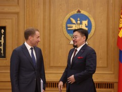 Ерөнхий сайд Г.Занданшатар ОХУ-ын Байгалийн нөөц, экологийн сайдыг хүлээн авч уулзлаа