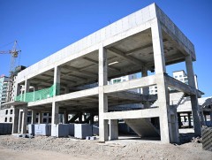 32-ын тойрог орчимд ахуйн үйлчилгээний шинэ төв байгуулах ажлын явц 40 хувьтай байна