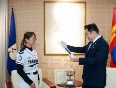 Тийболын Азийн аваргаас хүрэл медаль хүртсэн тамирчдад баяр хүргэлээ