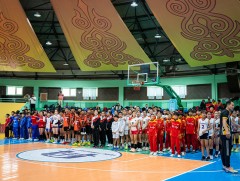 U13-14 насны Улсын аварга шалгаруулах волейболын тэмцээн Баян-Өлгий аймагт болж байна