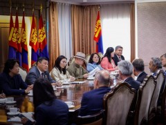 УИХ-ын дэд дарга Х.Булгантуяа АНУ-ын Конгрессын Төлөөлөгчдийн танхимын гишүүдийг хүлээн авч уулзлаа