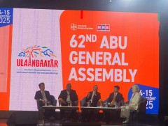 Ази номхон далайн бүс нутгийн өргөн нэвтрүүлгийн холбооны 62 дугаар Ассамблей нэгдсэн чуулган 5 да..