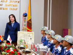 Тийболын Азийн аваргын мөнгөн медальт баг тамирчдыг хүлээн авч уулзан баяр хүргэлээ