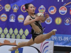 Монголын бүх ард түмний XVI наадам уран сайхны гимнастикийн төрлөөр эхэллээ