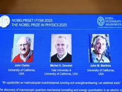 2025 оны Нобелийн физикийн шагналыг квант физикийн бодит хэрэглээг тайлбарласан эрдэмтэд хүртэв