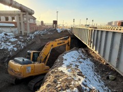 “Гермес” төвийн нүхэн гарцыг барихдаа их бие буюу туннелийг түлхэж оруулах технологиор гүйцэтгэж б..