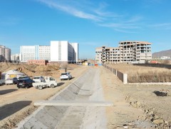 Нийслэлийн хэмжээнд үерийн хамгаалалтын далан, ус зайлуулах шугам сүлжээ зэрэг 20 төсөл 85 хувьтай..