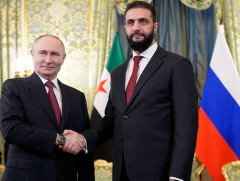 Сирийн Ерөнхийлөгч Ахмед Аль Шараа ОХУ-д анх удаа айлчиллаа