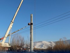 Дүүжин замын тээвэр төслийн 8 дахь тулгуур баганыг суурилууллаа