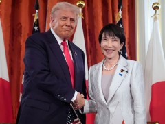 Д.Трамп Япон Улсын Ерөнхий сайд Такаичи Санаэд баяр хүргэж, өндрөөр үнэлж байгаагаа илэрхийлэв