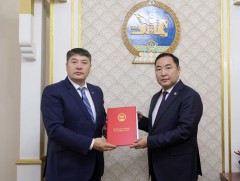 Тэтгэврийн асуудлаар хамтран ажиллах тухай хэлэлцээрийг соёрхон батлах тухай хуулийн төслийг өргөн..