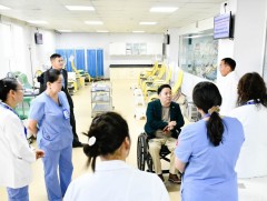 Цус сэлбэлт, судлалын үндэсний төвд ажиллалаа