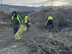 Үндэсний цэцэрлэгт хүрээлэнгийн зүүн хэсгийн үүсмэл хогийг цэвэрлэлээ