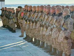 Шинэ дайчид 10 км-ийн явган маршийг амжилттай гүйцэтгэжээ