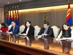 Мексик-Монголын парламентын бүлгийн ерөнхийлөгч Татьяна Тонантзин П.Анжелес Моренотой цахим уулзал..