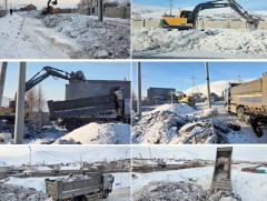 Сэлбэ гол болон Гүнжийн булаг дагуу нийтдээ 4000м даланг босгоод байна