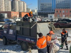 Сар шинийн баярыг угтсан бүх нийтийн их цэвэрлэгээгээр 2514.5 тонн хог хаягдлыг цэвэрлэлээ