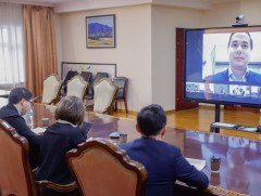 Монгол, Израилын парламентын бүлгийн дарга нар цахим уулзалт хийлээ