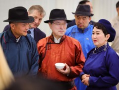 Сар шинийн баярыг тохиолдуулан Дипломат төлөөлөгчдөд өв соёлоо танилцууллаа