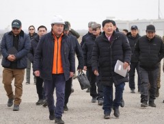 Гашуунсухайт-Ганцмод боомтын хил дамнасан төмөр замын ажлыг эрчимжүүлэхийг үүрэг болголоо