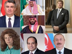 Гадаад улсуудын Ерөнхийлөгч нар мэндчилгээ ирүүллээ