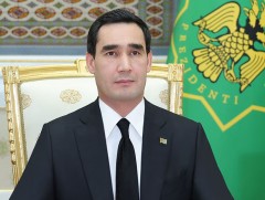 Туркменистаны Ерөнхийлөгч баярын мэндчилгээ дэвшүүллээ
