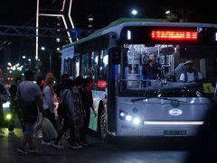 Шөнийн автобус өдөр бүр 22:00-02:00 цагийн хооронд  үйлчилж байна