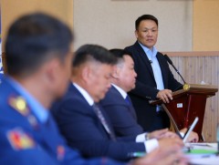 Шадар сайд Н.Номтойбаяр Хэнтий аймагт ажиллаж байна